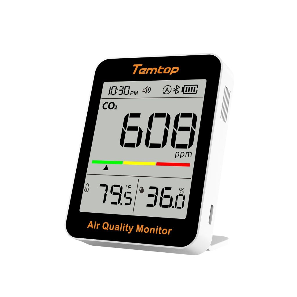 Temtop C1+ CO2 Monitor - Snap Air
