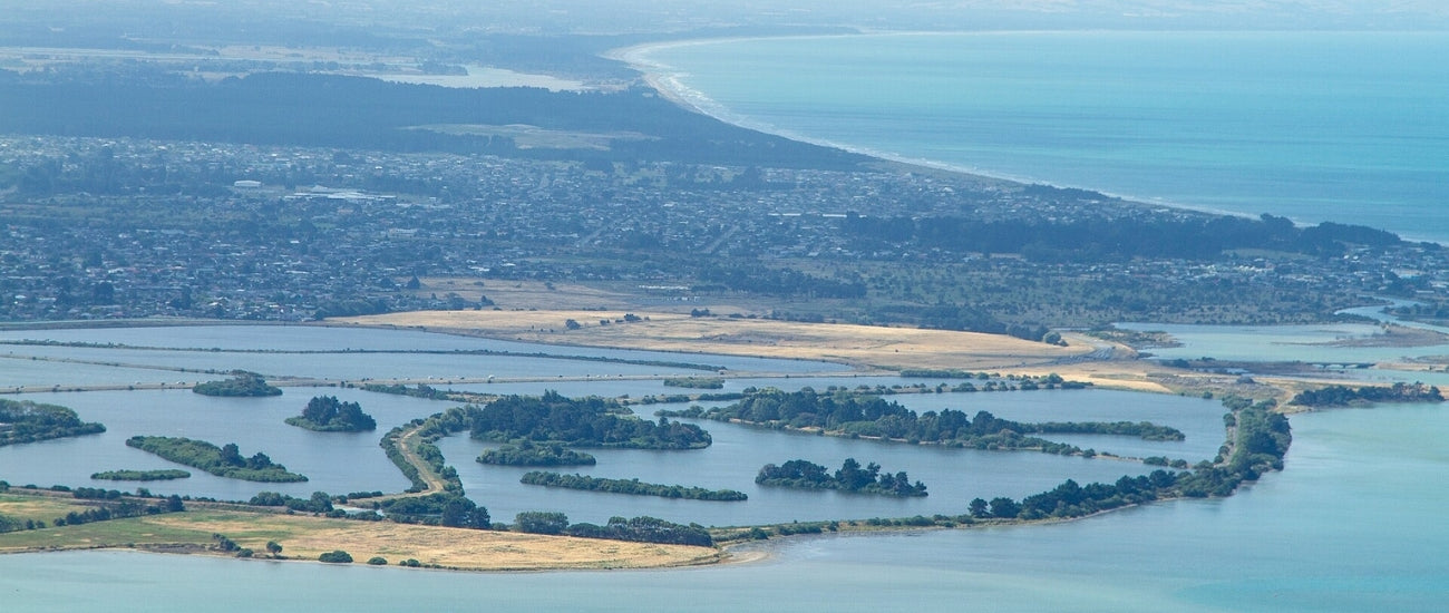 Image of Bromley showing oxidation ponds
