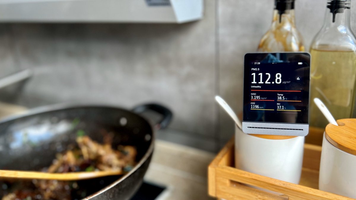 How Cooking Affects Indoor Air Quality (Real World PM2.5 Test) - Snap Air