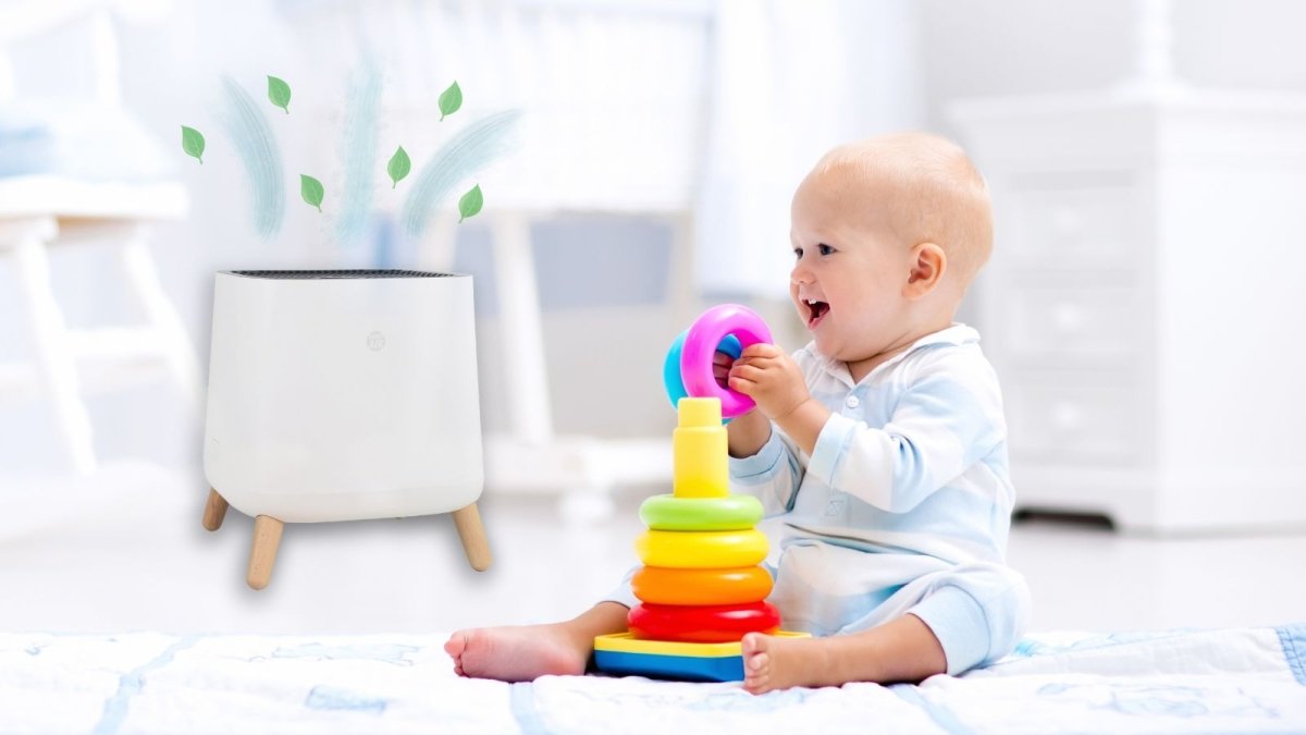 How the Right Air Purifier Safeguards Your Little One’s Health - Snap Air
