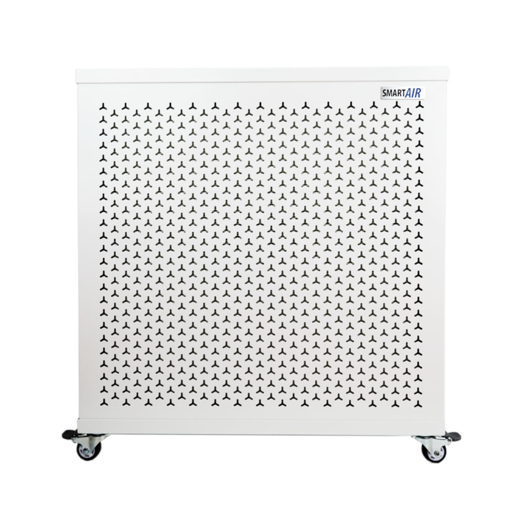Frontal view of Smart Air Blast Mini Mk II Air Purifier with white background