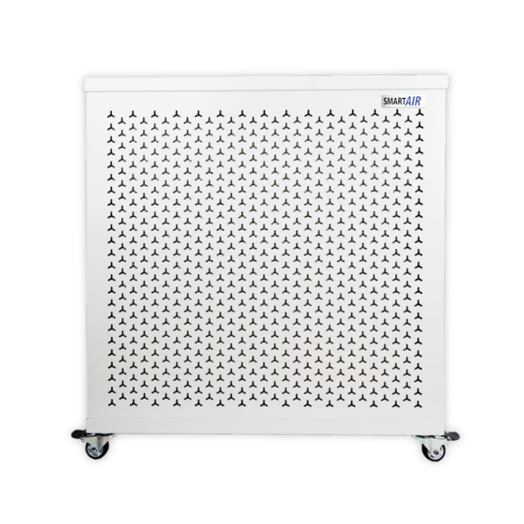 Frontal view of Smart Air Blast Mini Mk II Air Purifier with white background