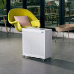 Smart Air Blast Mini Air Purifier in cafe environment on polished concrete floor