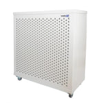 Angled front-side view of Smart Air Blast Mini air purifier on white background