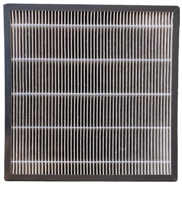 Dirty Sqair Air Purifier HEPA Filter on white background