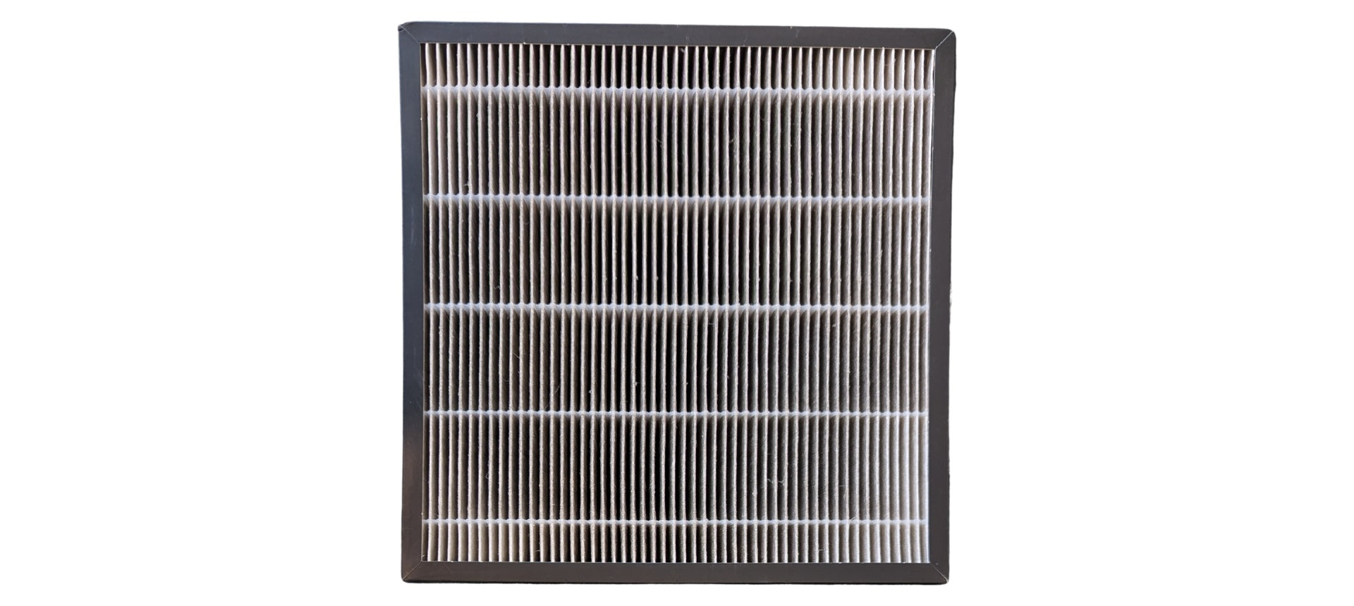 Dirty Sqair Air Purifier HEPA Filter on white background
