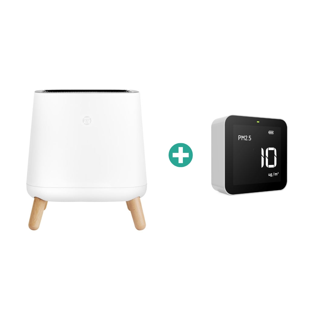 Essential Bundle: Smart Air Sqair + Temtop M10 Monitor