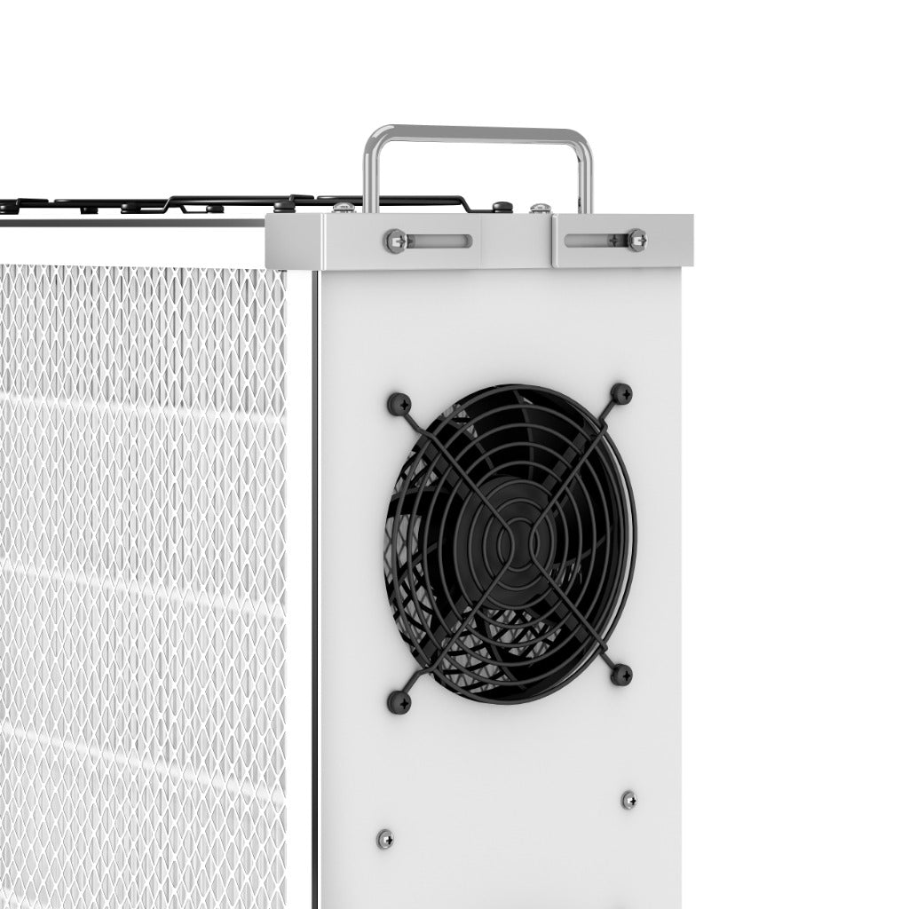 Close up view of Smart Air SA700 air purifier side fan