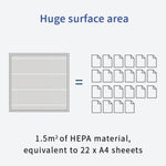 HEPA Filter for Smart Air Sqair - Snap Air