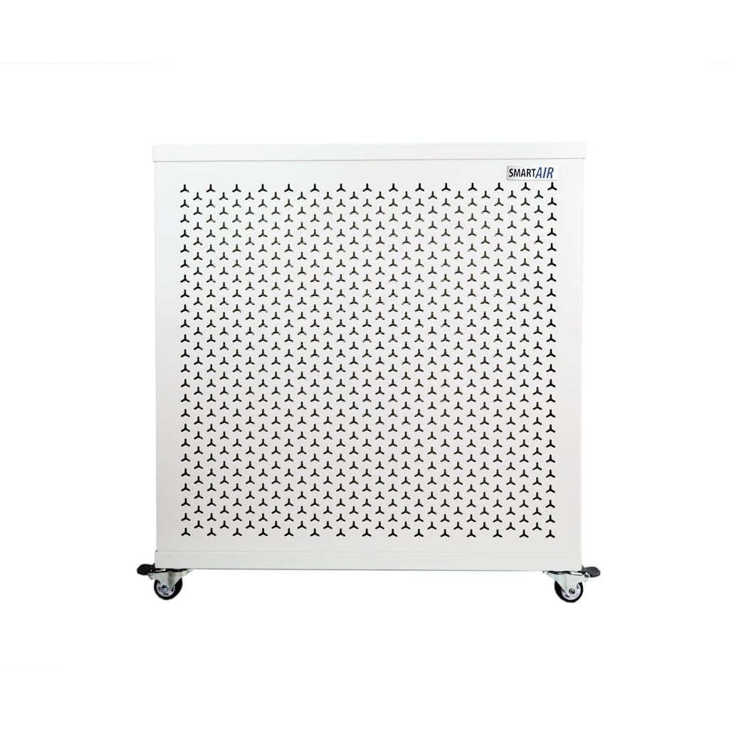 Frontal view of Smart Air Blast Mini Mk II Air Purifier with white background