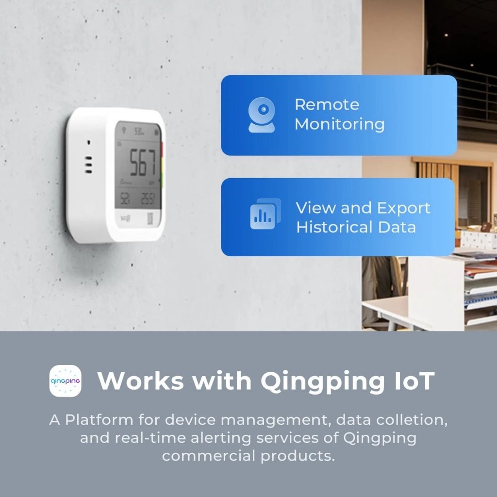 Smart Air CO2 Monitor - Snap Air