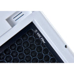 Close up of activated carbon filter from Smart Air SA600 Air Purifier