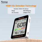Temtop C1+ CO2 Monitor - Snap Air