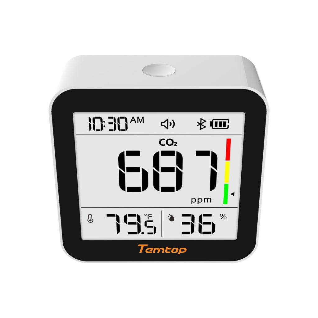 Temtop C10 2nd CO2 Monitor - Snap Air