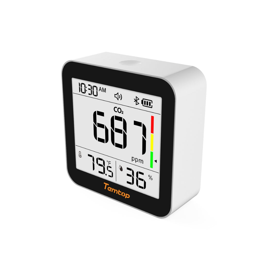 Temtop C10 2nd CO2 Monitor - Snap Air