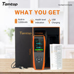 Temtop LKC - 1000S+ 2nd Handheld Air Quality Monitor - Snap Air