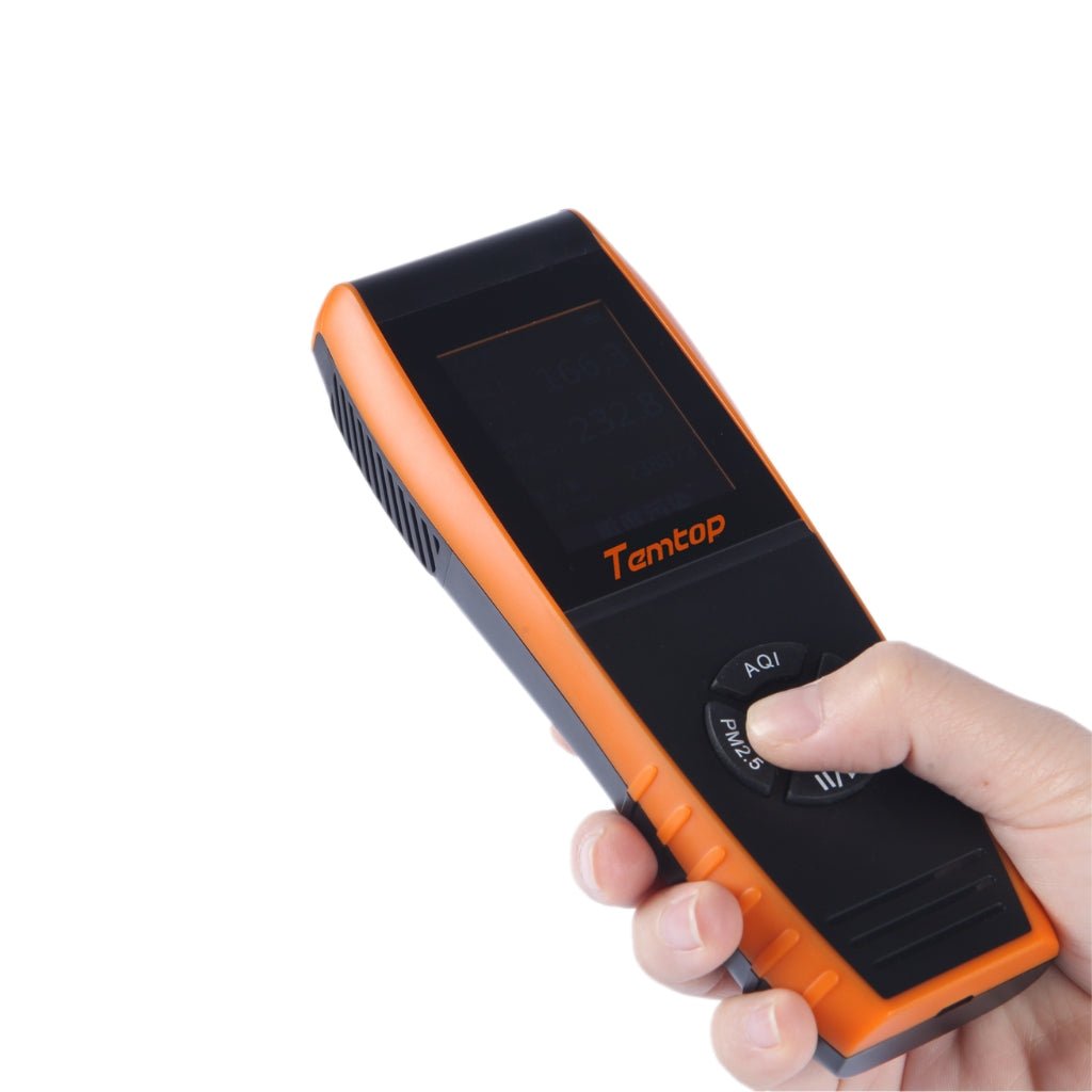 Temtop LKC - 1000S+ 2nd Handheld Air Quality Monitor - Snap Air