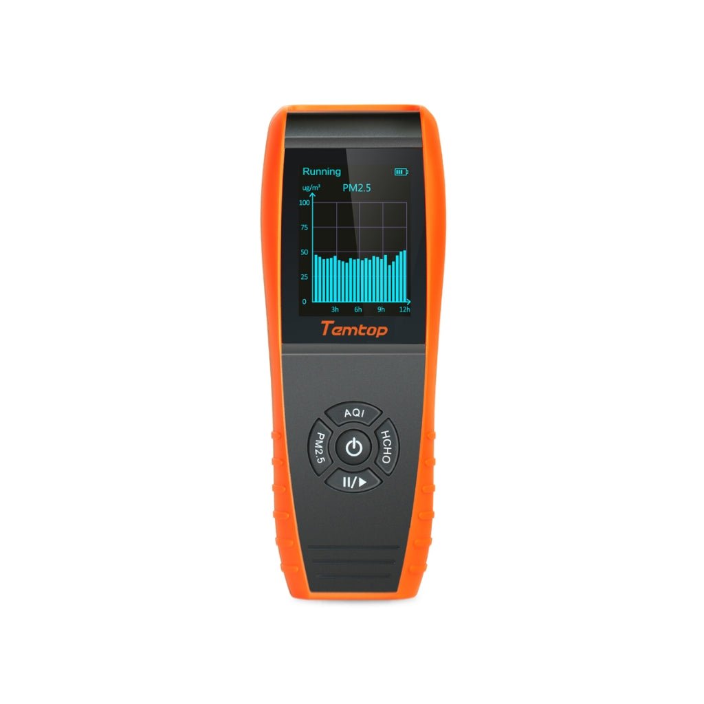 Temtop LKC - 1000S+ 2nd Handheld Air Quality Monitor - Snap Air