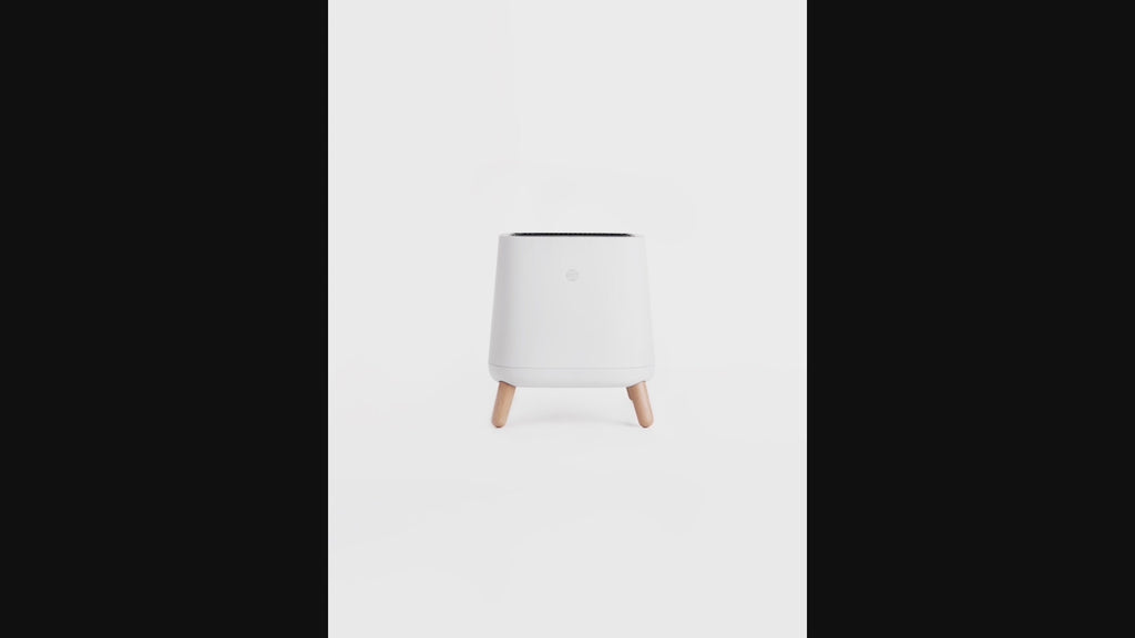 Video showing ley features of Smart Air Sqair air purifier