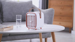 Video explaining Smart Air QT3 portable Air Purifier for travel and its unique features such as rechargeable battery